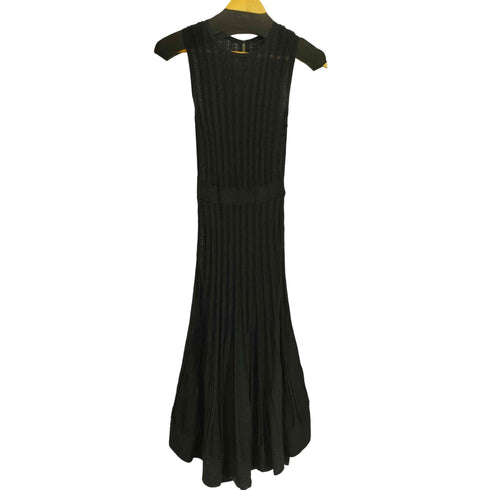 ダブルスタンダードクロージング DOUBLE STANDARD CLOTHING Sov. アイレット透かし編みドライクール ノースリーブワンピース レディース  38